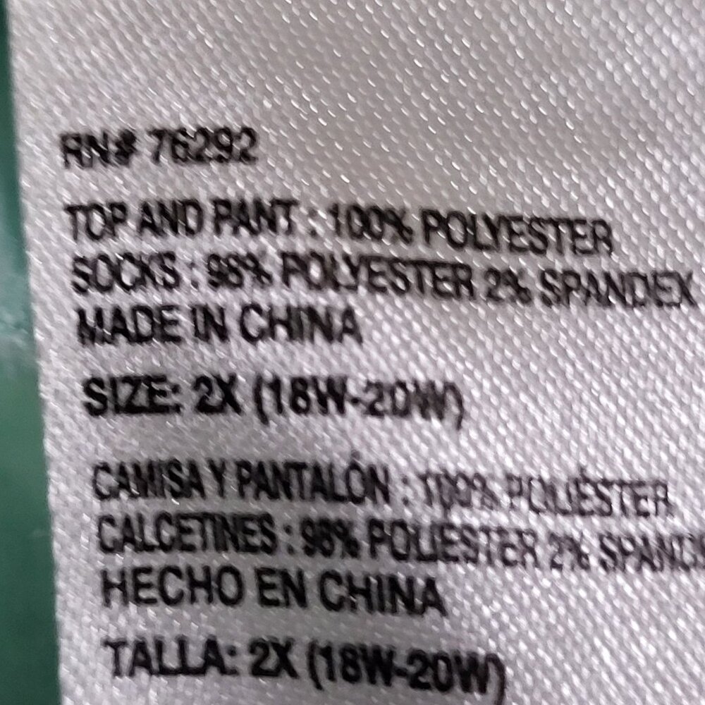 Star Wars Womens XXL Baby Yoda Pajama Sleep Top Long Sleeve I NEED SPACE - Picture 6 of 7